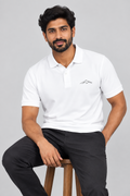 Men's Polo t-shirt - Hills Embroidery design